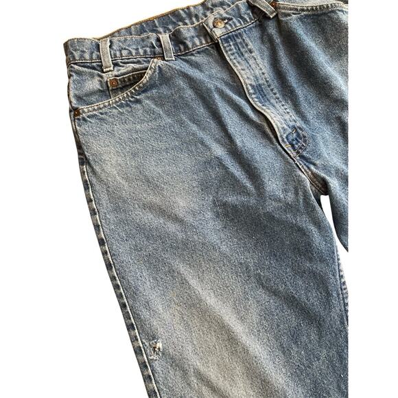 Vintage Levi’s 517 Orange Tab 70s 80s Bootcut Jeans Tag 38 x 30 Meas. 36 X 30 - Picture 3 of 6